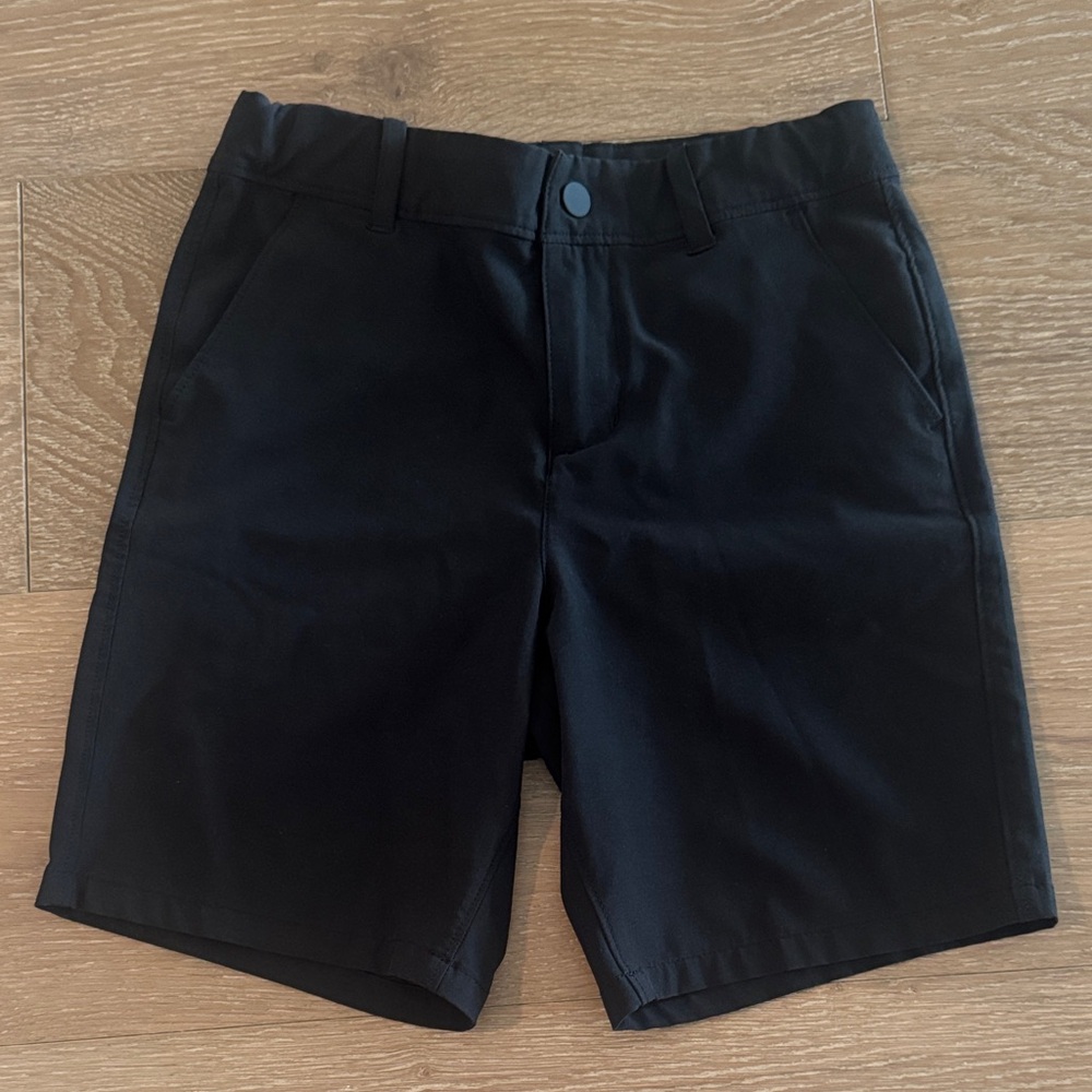 Janie and Jack Black and Light Blue Kids Shorts - Picture 2 of 12